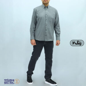 پیراهن مردانه پشمی تُرک طرح خطی