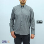 پیراهن مردانه پشمی ترک خط دار