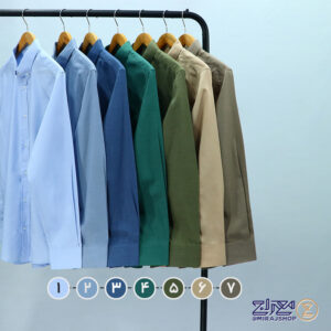 پیراهن مردانه تترون ملانژ