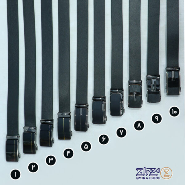 کمربند ریلی چرم طبیعی فرداد