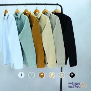 بلوز پنبه سلانیک یقه دار مچ پیراهنی سری دوم