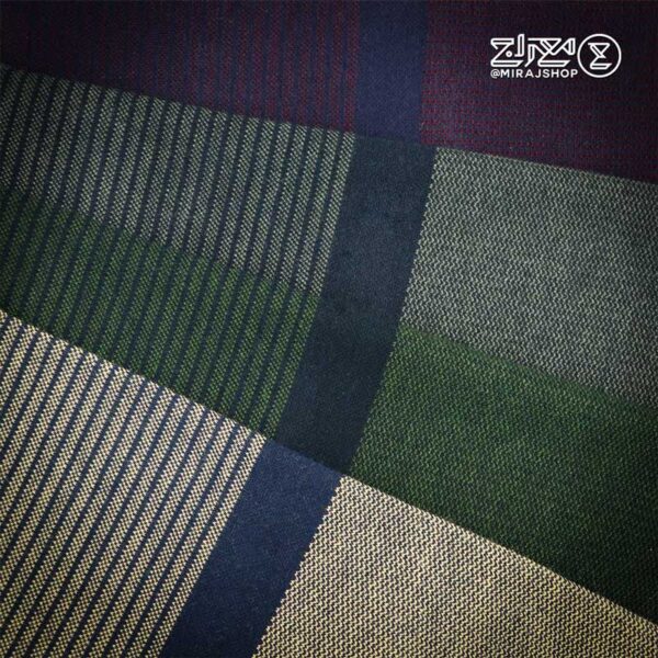 بلوز مردانه پنبه ژاکارد یقه گرد