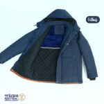 کاپشن مردانه برزنتی نیم خز