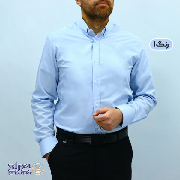 پیراهن مردانه تترون ملانژ