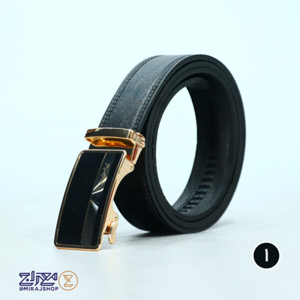 کمربند ریلی چرم طبیعی فرناد