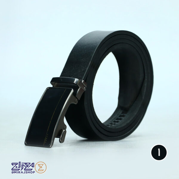 کمربند ریلی چرم طبیعی فرداد