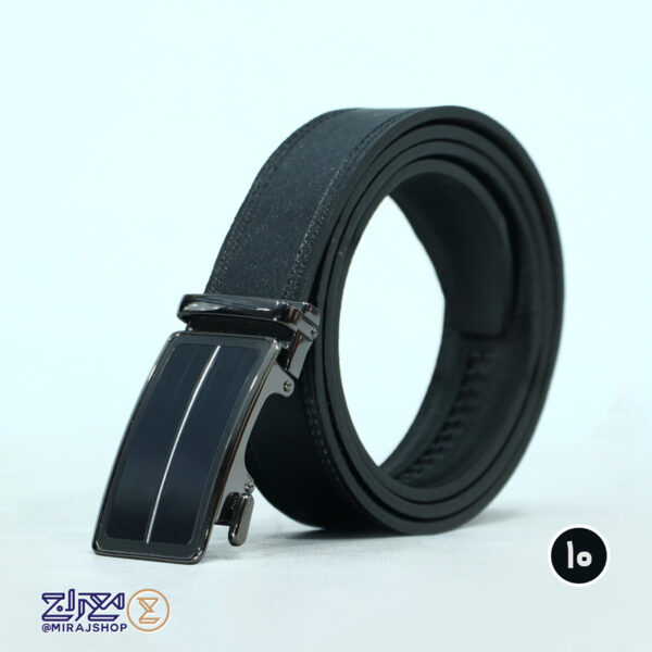 کمربند ریلی چرم طبیعی فرزاد