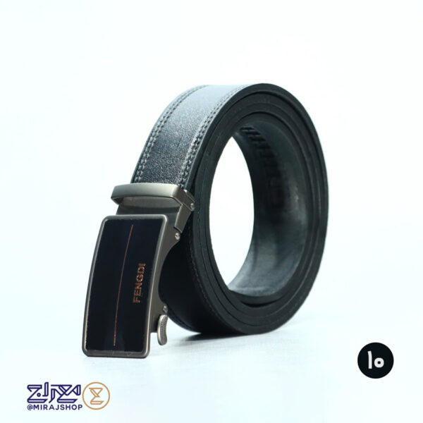 کمربند ریلی چرم طبیعی فرناد