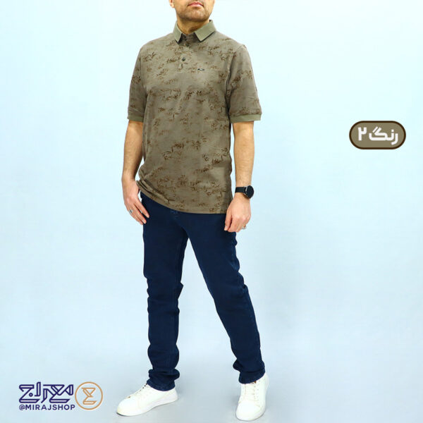 بلوز پنبه لاکرا جودون لاکرا طرح دار