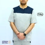 ست راحتی تریکو پنبه آستین کوتاه