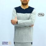 ست راحتی تریکو پنبه آستین بلند