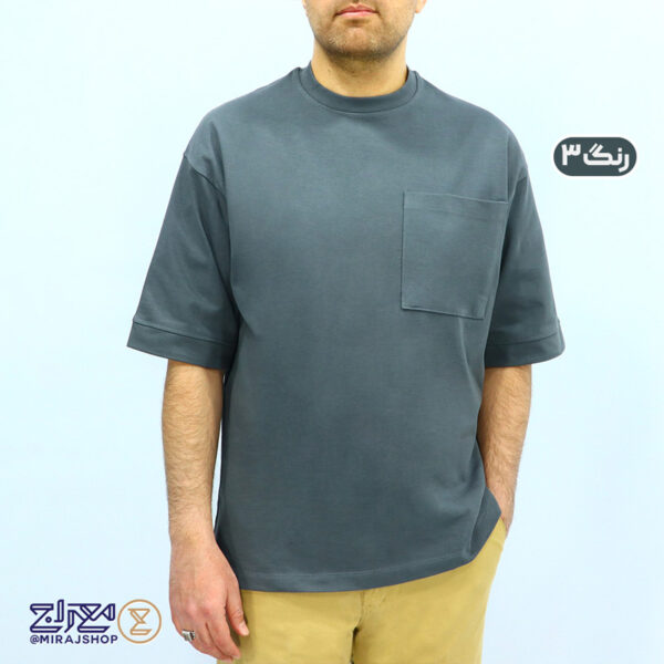 تیشرت باکسی مردانه پنبه ماکان