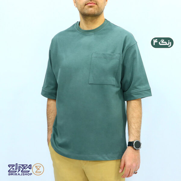تیشرت باکسی مردانه پنبه ماکان