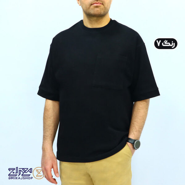 تیشرت باکسی مردانه پنبه ماکان
