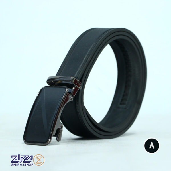 کمربند ریلی چرم طبیعی فرزاد