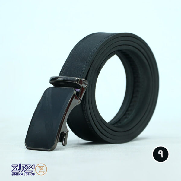 کمربند ریلی چرم طبیعی فرزاد