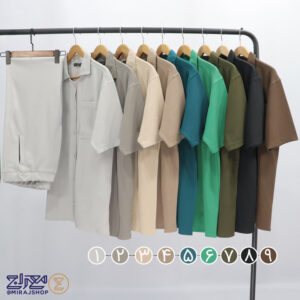 ست خانگی مردانه پیراهن شلواری مراکشی