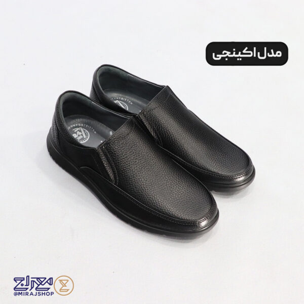 کفش مردانه چرم طبیعی طبی