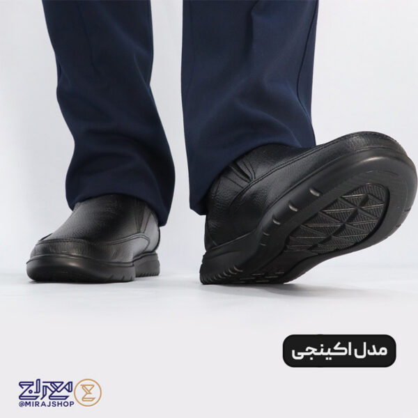 کفش مردانه چرم طبیعی طبی