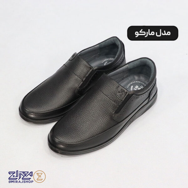 کفش مردانه چرم طبیعی طبی