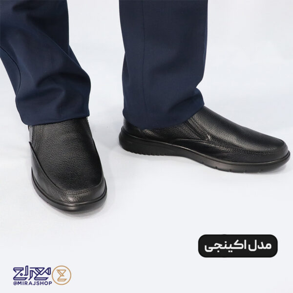 کفش مردانه چرم طبیعی طبی