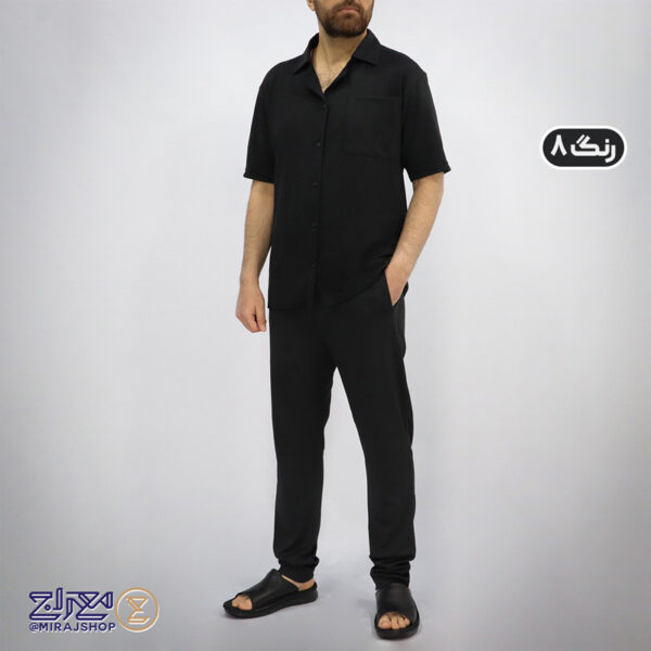 ست خانگی مردانه پیراهن شلواری مراکشی