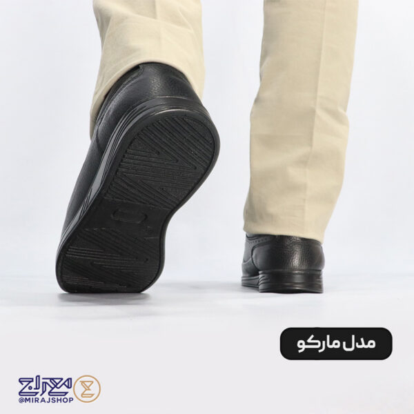 کفش مردانه چرم طبیعی طبی