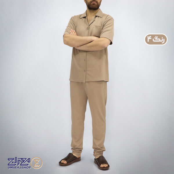 ست خانگی مردانه پیراهن شلواری مراکشی