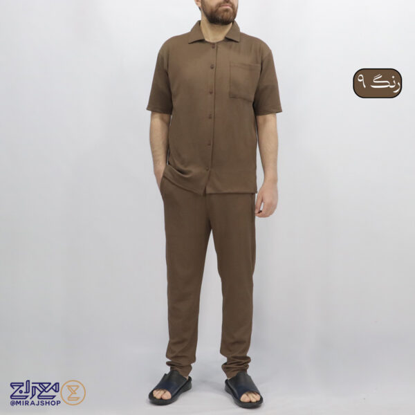 ست خانگی مردانه پیراهن شلواری مراکشی