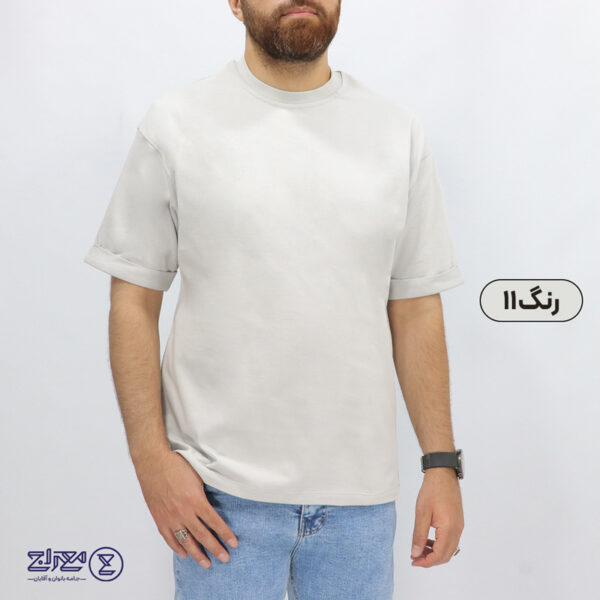 تیشرت باکسی مردانه پنبه ماکان