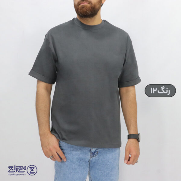تیشرت باکسی مردانه پنبه ماکان