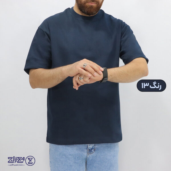 تیشرت باکسی مردانه پنبه ماکان