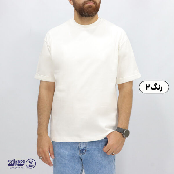 تیشرت باکسی مردانه پنبه ماکان