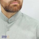 پیراهن مردانه یقه دیپلمات خطی پارسا