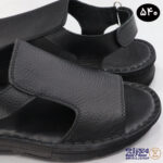 صندل رکابدار مردانه چرم طبیعی فوق طبی
