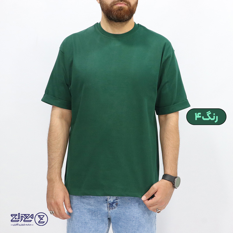 تیشرت باکسی مردانه پنبه ماکان