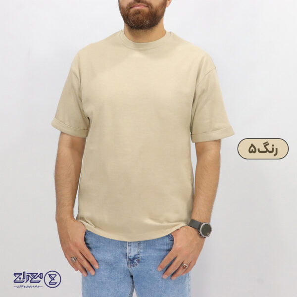 تیشرت باکسی مردانه پنبه ماکان
