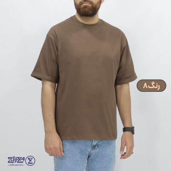 تیشرت باکسی مردانه پنبه ماکان