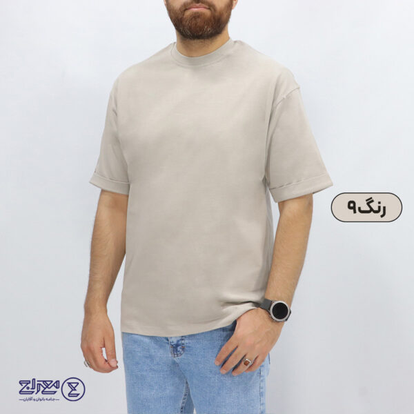 تیشرت باکسی مردانه پنبه ماکان