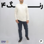 تیشرت مردانه پنبه ای یقه گرد