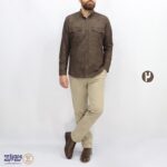 پیراهن مردانه جین پنبه طبیعی
