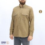 پیراهن مردانه جین پنبه طبیعی