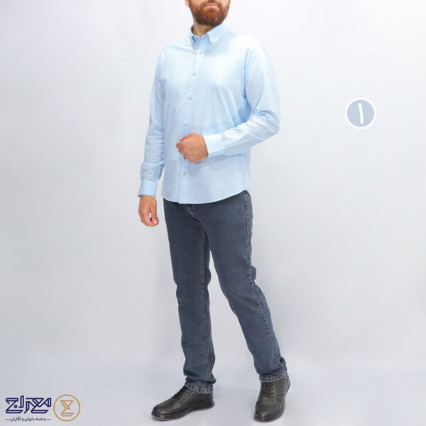پیراهن مردانه پنبه طبیعی