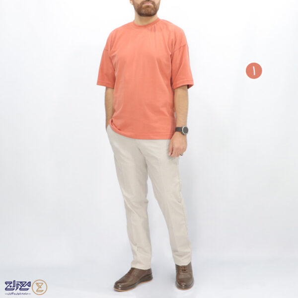 تیشرت مردانه پنبه براش