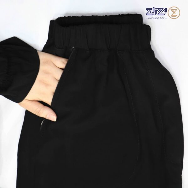 شلوار زنانه مشکی نخی