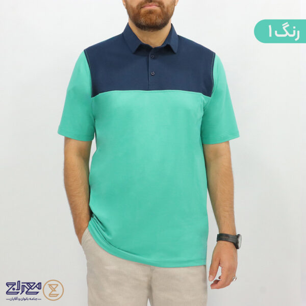 تیشرت مردانه پنبه ای دو تکه
