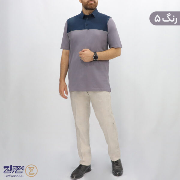 تیشرت مردانه پنبه ای دو تکه