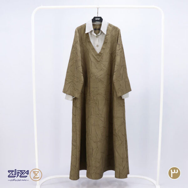 مانتو عبایی ژاکارد