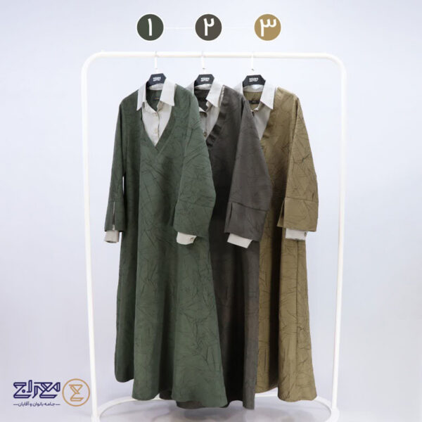 مانتو عبایی ژاکارد
